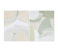 Home ESPRIT Tableau Abstrait Moderne 80 x 3,8 x 100 cm (2 unités)