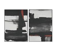 Home ESPRIT Tableau Abstrait Urbain 100 x 4 x 140 cm (2 unités)