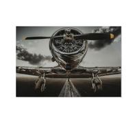 Home ESPRIT Tableau Avion 120 x 0,4 x 80 cm