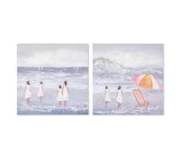 Home ESPRIT Tableau Enfants 80 x 3 x 80 cm (2 unités)