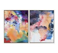 Home ESPRIT Tableau Urbain laqué 63 x 3,5 x 83 cm (2 unités)