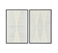 Home ESPRIT Toile Moderne 60 x 3 x 90 cm (2 unités)