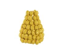 Home ESPRIT Vase Jaune céramique grès Tropical 26 x 26 x 33 cm