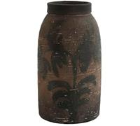Home ESPRIT Vase Marron Terre Cuite Orientale 19,5 x 19,5 x 35,5 cm