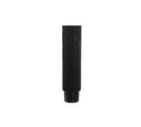 Home ESPRIT Vase Noir en résine Coloniale 12 x 12 x 47,5 cm