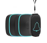 Home Essentials, Ensemble de sonnettes sans Fil avec dispositifs d'alerte de Chute et Boutons de Panique - Dispositifs de Surveillance pour Personnes
