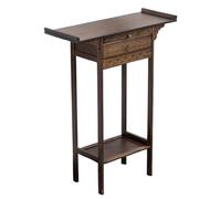 Home Étagère d'autel, table de sanctuaire de 99 cm pour prières et offrandes spirituelles, armoire verticale pour hommage pour les pratiques chrétiennes et bouddhistes