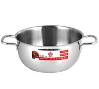 HOME Faitout, Acier INOX, 24 cm