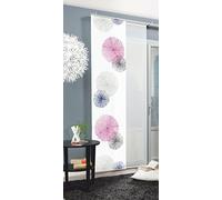 Home Fashion 87999-713 Panneau Japonais Polyester H:245 x W: 60 cm - LILAC
