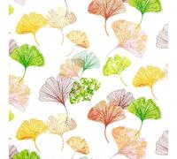 Home Fashion Lot de 20 serviettes en papier avec motif Ginkgo pour décoration de table 33 x 33 cm