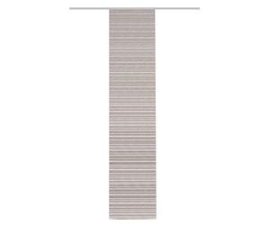 Home Fashion / Panneau Coulissant prêt à l'emploi avec Rayures transversales en Bambou, côtés découpés au Laser, |FOLKE| 084957-1107 | Dimensions 245 X 60 cm/Naturel