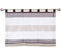 Home Fashion Store Enrouleur avec Bande transversale SCHERLI GABI Stein, 130 x 120 cm, 8