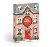 Home for the Holidays 500 Piece Advent Puzzle Calendar by Galison [Jigsaw] NEUF