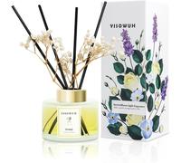 Home Fragrance Diffuser,150 Ml,Orange Fragrance Diffuser,8 Sticks Long Lasting Fragrance For Home,Bathroom,Home