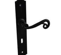 Home friendly Poignée de porte Mazarine noir clé