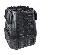 Home & Garden-Garden Composteur Noir 93,3 x 93,3 x 113 cm 740 L