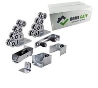 Home Gate KAB3 Lot de chariots pour portail coulissant 60 x 70 mm