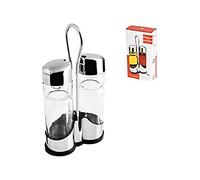 HOME Huilier Huilier 2 Pièces Verre/Ustensile de Cuisine INOX