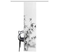 HOME in green HIG 800270 Rufus 245 x 60 cm, imprimé Floral, Rectangle, Polyester, Couleur : Gris, Dimensions : 245 x 60 cm, Nombre : 1