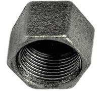 Home Invasion - Bouchon femelle hexagonal - Fonte Noire - A Visser - 1/2'' - 15x21 mm