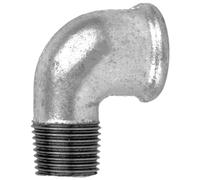 Home Invasion - Coude 90° - Fonte Galvanisée - M/F - 1/2'' - 15x21 mm