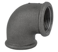 Home Invasion - Coude 90° - Fonte Noire - F/F - Fileté - 1/2'' - 15x21 mm