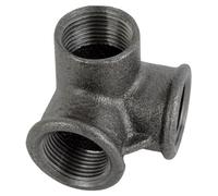 Home Invasion - Distributeur à coude - Fonte Noire - Fileté - 1/2'' - 15x21 mm