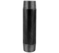 Home Invasion - Tube 3/4'' - 20x27mm acier noir - 8cm (80mm) - Fileté