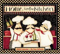 Home is in the Kitchen 2024 Deluxe Wall Calendar
