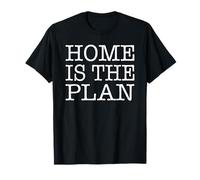 Home is The Plan Love to Stay Inside Read a lot Computer T-Shirt