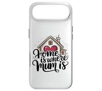 Home is Where Mum is Valentine's Day Cœur de Maison Mignon Coque pour iPhone Air