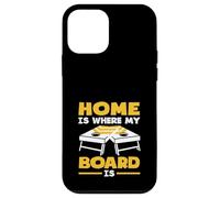 Home is Where My Board is Cornhole Lover Coque pour iPhone 12 Mini
