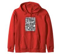 Home is Where My Plants are Skull Flower Squelette Jardinier Sweat à Capuche