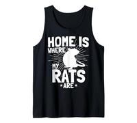 Home is Where My Rats are Fancy Rat Owner Rongeur Débardeur
