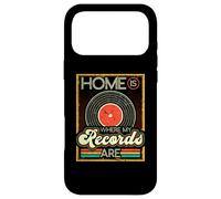 Home is Where Records are, Album de disques vinyles rétro Coque pour iPhone 17 Pro Max