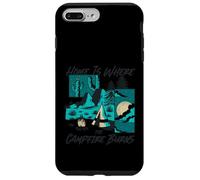 Home is Where The Campfire Burns | Aventure en Plein air Coque pour iPhone 7 Plus/8 Plus