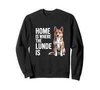 Home is Where The Lunde est Le propriétaire norvégien du Chien Lundehund Sweatshirt
