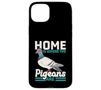 Home is Where The Pigeons are Bird Lover Ornithologie Coque pour iPhone 15 Plus