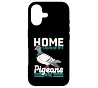 Home is Where The Pigeons are Bird Lover Ornithologie Coque pour iPhone 17