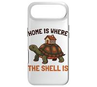 Home is Where The Shell is House Box Turtle Homebody Humour Coque pour iPhone Air