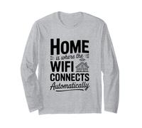 Home is Where The WiFi se connecte automatiquement Manche Longue