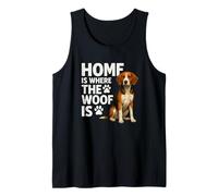 Home is Where The Woof est Un drôle d'amateur de Chiens Foxhound américain Débardeur