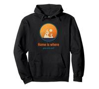 Home is Where You are Not (déclaration Amusante) Sweat à Capuche