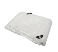 Home It Bâche de Protection Renforcée Blanc 6 x 4 m, 180 g/m² - Bâche Transparente en Film PE Transparent, Résistant aux UV, de sorte Que Le matériau n'est Pas dégradé par Les Rayons du Soleil