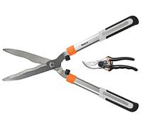 Home>it Cisaille haie avec coupe ondulée et sécateur avec softgrip