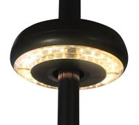 HOME It® Lampe pour Parasol à LED - Lampes sans câblage - Lumière extérieure ambiance chaude - Éclairage de jardin pratique - Lampe solaire à piles - LED déporté pour terrasse
