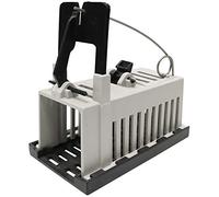 HOME It® Piège à Rats Guillotine sans Poison - piège en ABS Robuste, résistant aux Chocs, antigel & Lavable - 14,5 × 8 × 13,5 cm - Noir/Gris