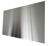 Home>it® Plaque de Garde-Boue carrée en Acier Inoxydable brossé 80 x 40 cm