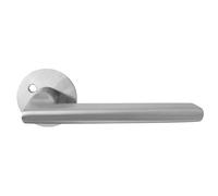 HOME IT® Poignée de porte en acier brossé mat | Poignée pour porte intérieure | Carré 8x8x120 mm | Convient pour portes de 30 à 45 mm d’épaisseur