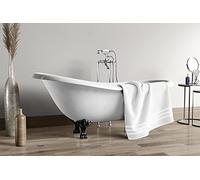Home Linge Passion Drap DE Douche 500 GMS 100% Coton 70 x 140 CM - Blanc